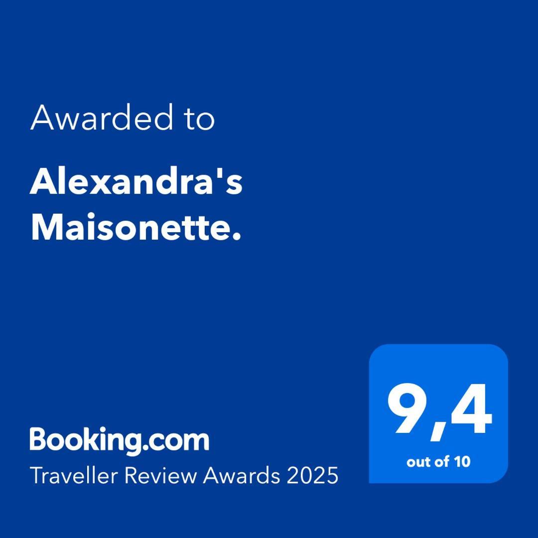 Alexandra'S Maisonette. Paralia Dionisiou Exterior foto